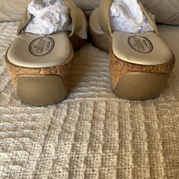 Callisto rhinestone Golf sandals 8 worn once - Picture 3 of 5